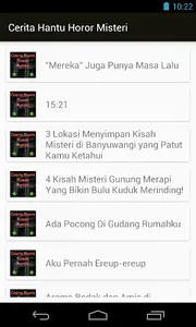 Cerita Hantu Horor Misteri screenshot 0