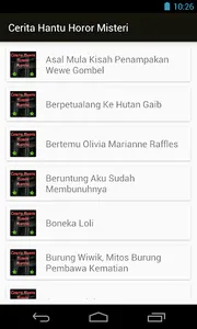 Cerita Hantu Horor Misteri screenshot 1