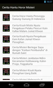 Cerita Hantu Horor Misteri screenshot 2