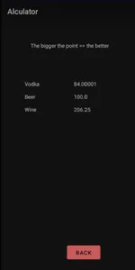 Alculator screenshot 2