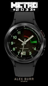 Metro 2033 Artem Watchface screenshot 0