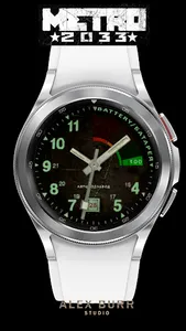 Metro 2033 Artem Watchface screenshot 1
