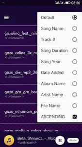 Music player screenshot 5
