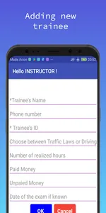 Driving School manager screenshot 10