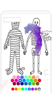 Skeleton Anatomy Coloring Book screenshot 5