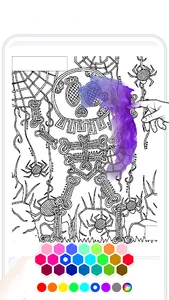 Skeleton Anatomy Coloring Book screenshot 7
