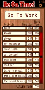 Be On Time! screenshot 1