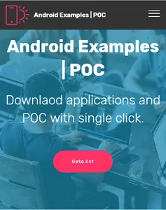 Android examples and POC. Down screenshot 0