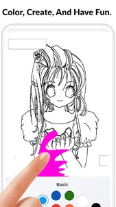 Anime Coloring Book: 100+ Page screenshot 3