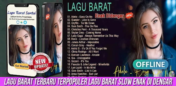 Lagu Barat Slow Enak Didengar screenshot 1