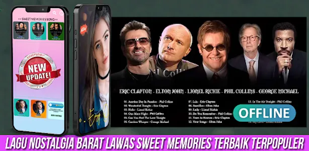 Sweet Memories Songs Offline screenshot 1