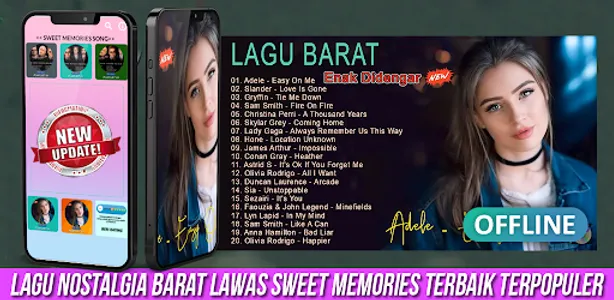 Sweet Memories Songs Offline screenshot 2