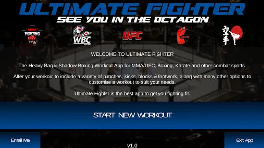 UFC Heavy Bag / Shadow Boxing  screenshot 11