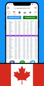 Horaires de prière en Toronto screenshot 9