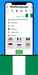 NIGERIA Prayer Times screenshot 8
