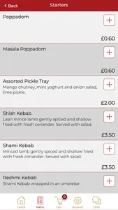 Naaz Indian Cuisine screenshot 1