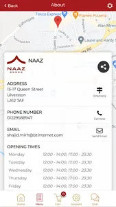 Naaz Indian Cuisine screenshot 2