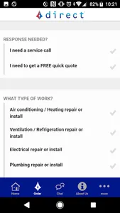 Direct Service screenshot 1