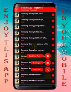 Galaxy A30 Ringtones screenshot 2