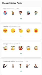 WAStickerApps : Hindi Stickers screenshot 1