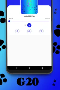Ringtones Moto G20 screenshot 3