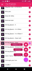 Pop Ringtones App screenshot 0