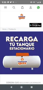 SonoraGas App screenshot 1