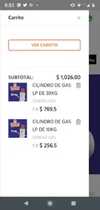 SonoraGas App screenshot 3
