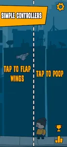 Pru! - Flappy Pigeon Game screenshot 1
