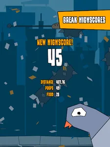 Pru! - Flappy Pigeon Game screenshot 14