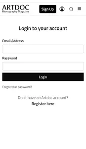 Artdoc Photography Magazine screenshot 1