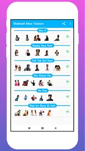 Shahrukh Khan Stickers screenshot 2