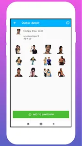 Shahrukh Khan Stickers screenshot 6