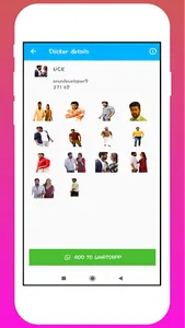 Suriya Stickers screenshot 5
