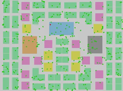 Virus Simulation In City screenshot 7