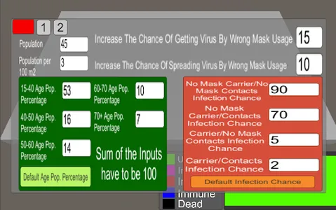 Virus Simulator screenshot 3