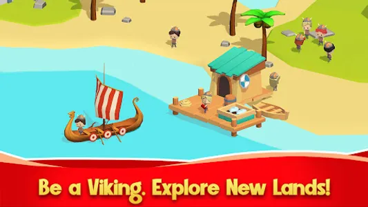 Idle Vikings: Viking Tycoon screenshot 1