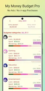 MyMoney Budget Pro screenshot 0