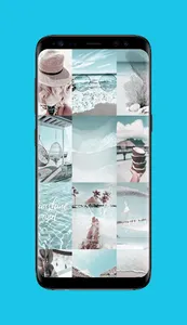 Blue Aesthetic Wallpaper HD screenshot 0