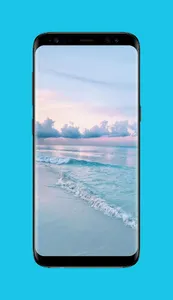 Blue Aesthetic Wallpaper HD screenshot 1