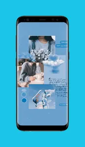 Blue Aesthetic Wallpaper HD screenshot 7