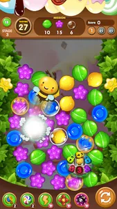 Falling Candy - Link Puzzle screenshot 11