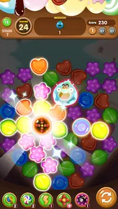 Falling Candy - Link Puzzle screenshot 12