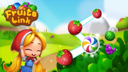 Fruits Crush: Link Puzzle Game screenshot 0