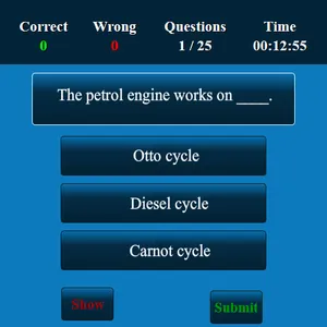 Automobile MCQ screenshot 11