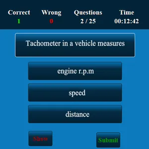 Automobile MCQ screenshot 2