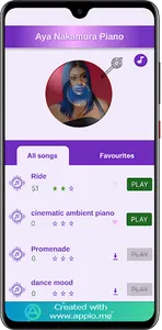 Aya Nakamura Piano screenshot 2