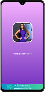 Cardi B Piano Tiles screenshot 1