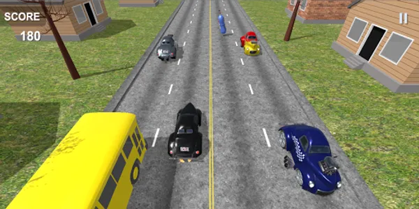 HotRod Traffic Racer CoupeRun screenshot 0