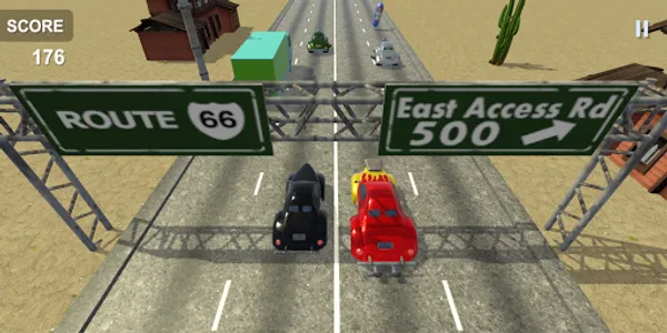 HotRod Traffic Racer CoupeRun screenshot 1